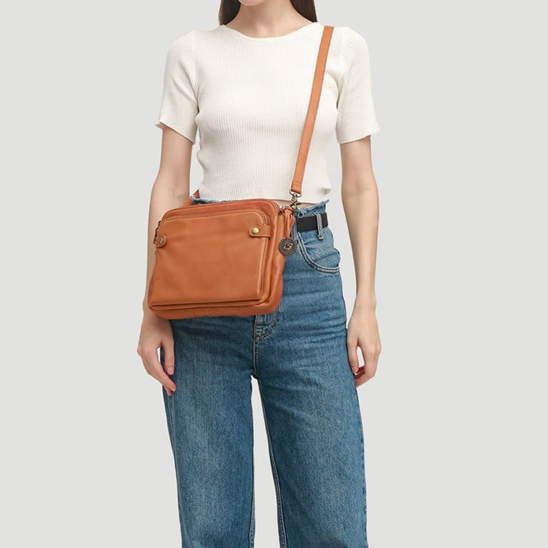 Jolene Bali™️ Three-layer shoulder bag