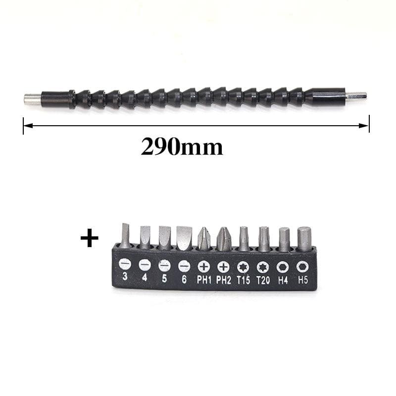 SwiftFlex™ Flexible drill bit extension kit