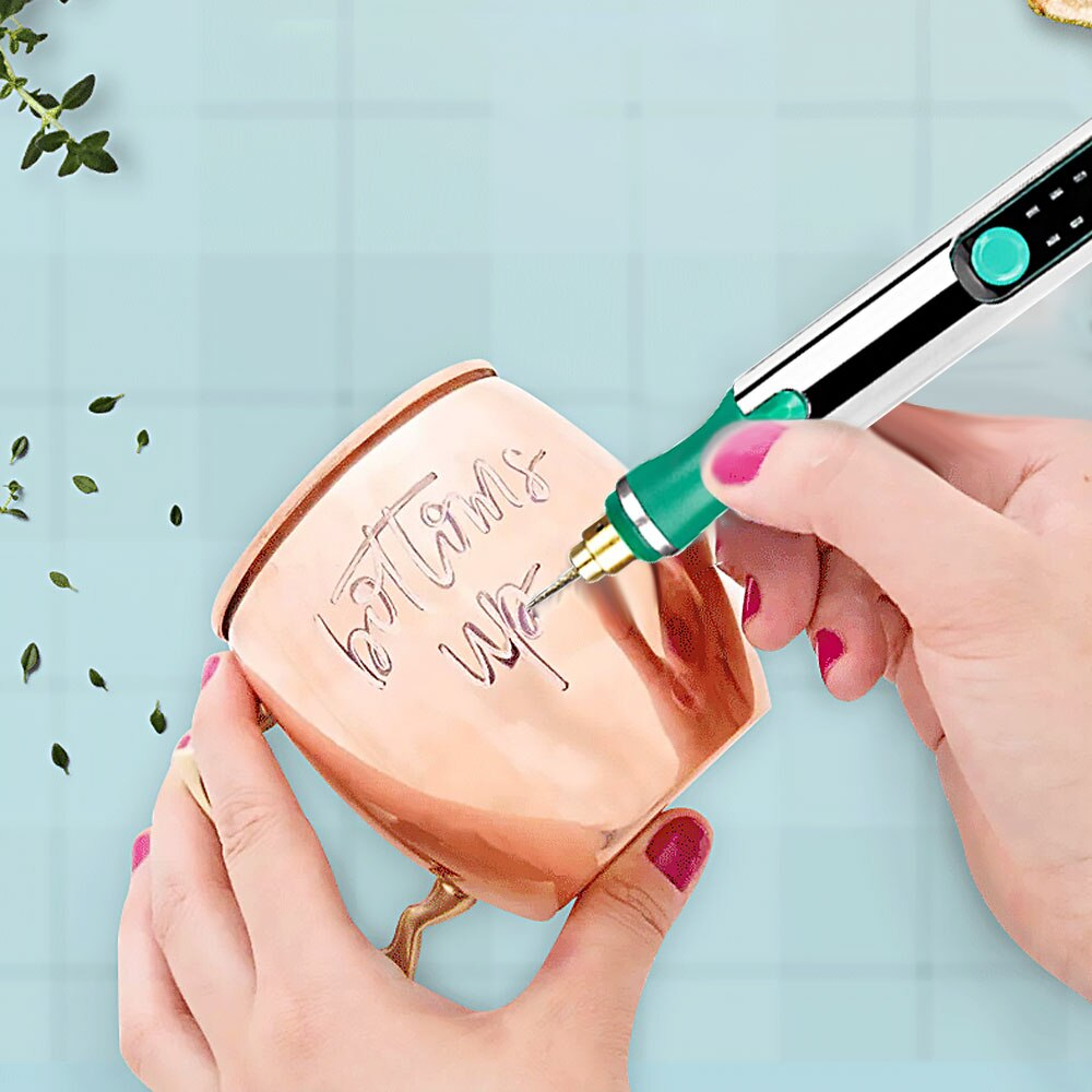 EngraveIt™ Engraving pen + 30 unique engraving bits for FREE