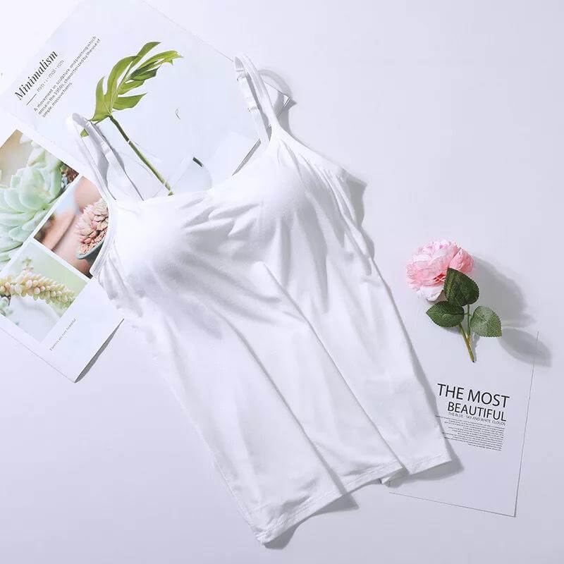 CasualChic™ top with built-in bra