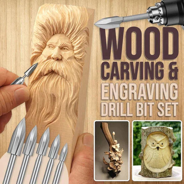 ProCraft Kit™️ Tool (Drill Bits) for wood engraving