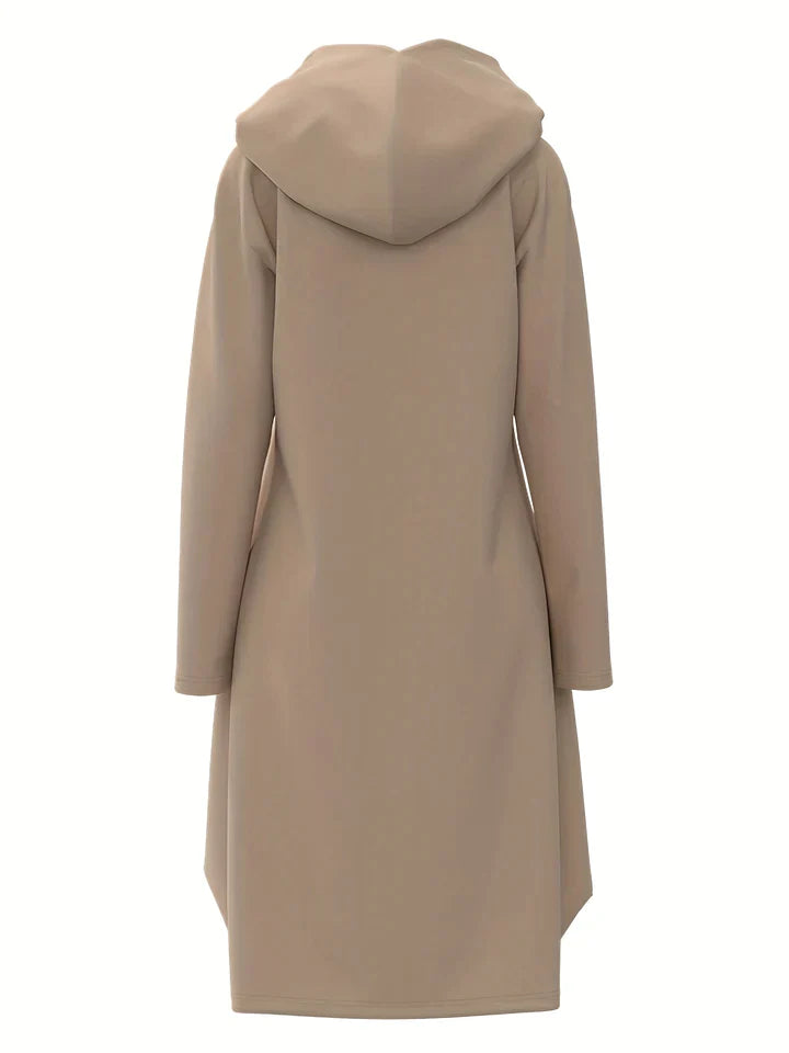 Marion™️ Comfortable sweatshirt dress with a hood