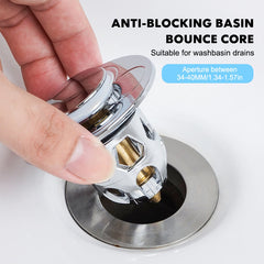 AquaGrip™️ Universal sink drain plugs