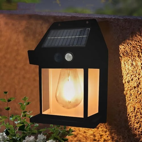 Solar Seren™ Solar-powered outdoor wall lamp