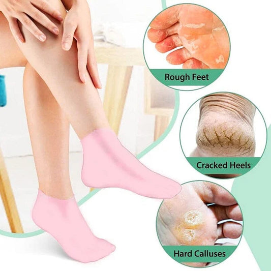 PediSpa™️ Silicone socks that keep your feet moisturized