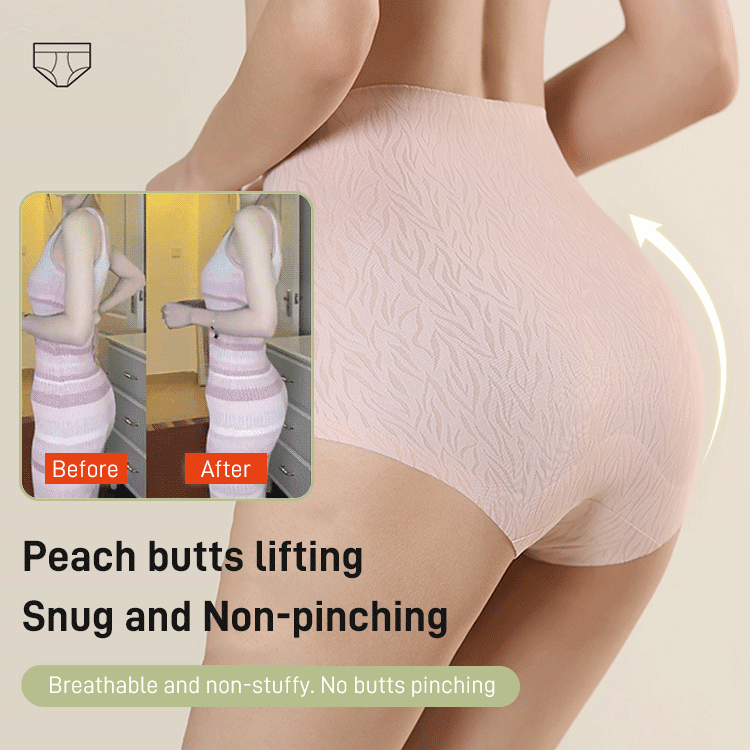 BottomUp™  Seamless high-waist panties that lift the buttocks