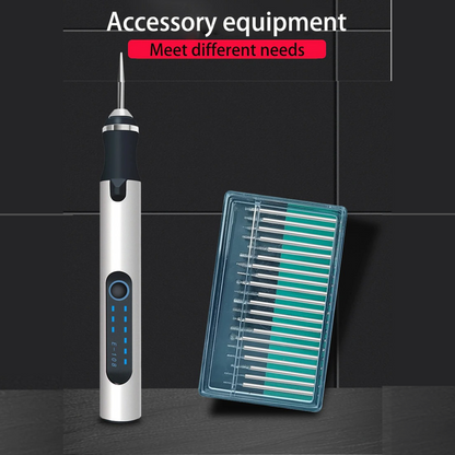 EngraveIt™ Engraving pen + 30 unique engraving bits for FREE