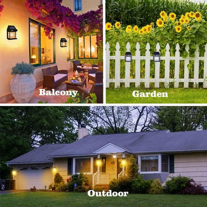 Solar Seren™ Solar-powered outdoor wall lamp