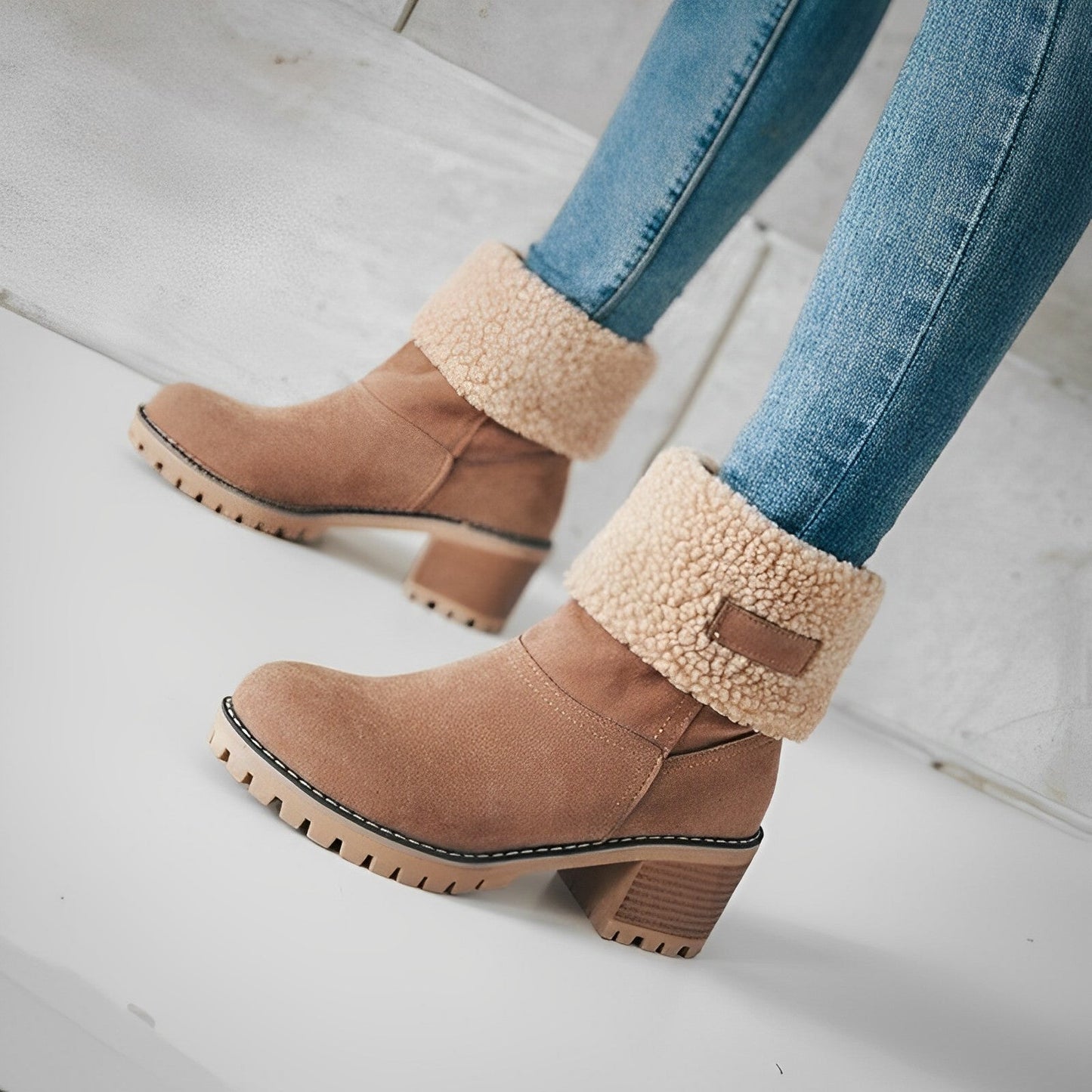 Angeline Bellamy™️ Stylish, warm woolen winter boots