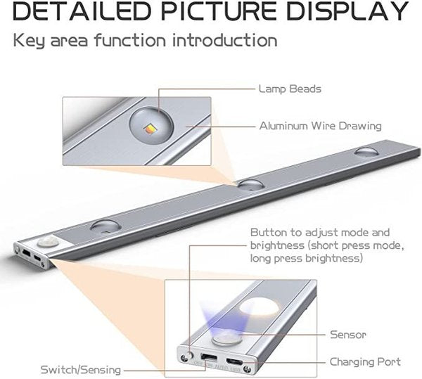 SensoLightz™ LED lights with motion sensor