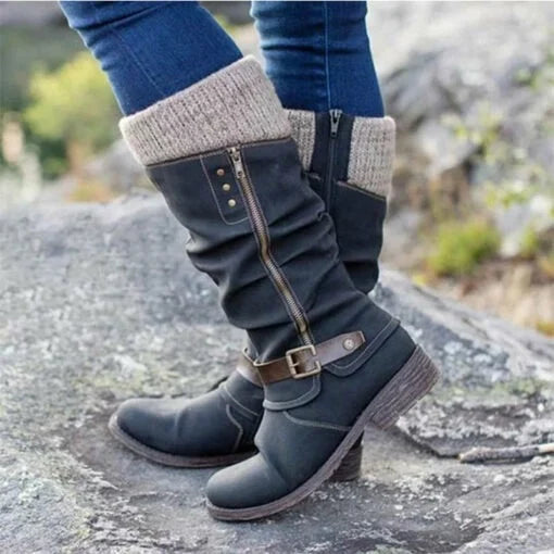 Alais Monet™ High winter boots with a zipper