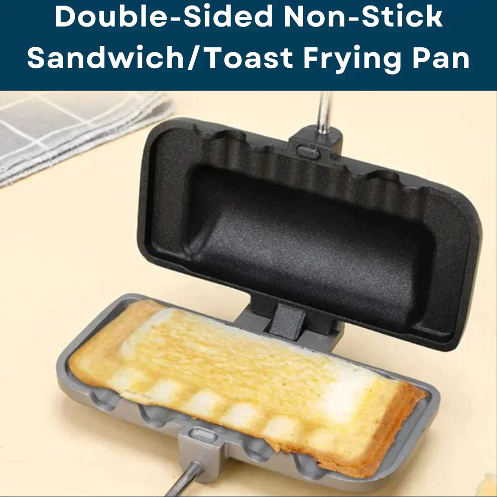 ToastMaster Duo™ Double-sided toast pan with non-stick coating