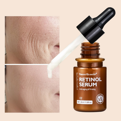 Vibrant Glamour™ Serum with retinol against wrinkles and skin aging