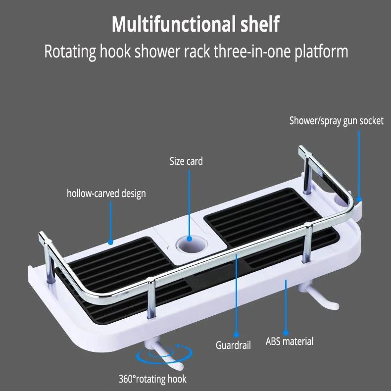 La Vie Magique™ Modern multifunctional shower shelf for the bathroom