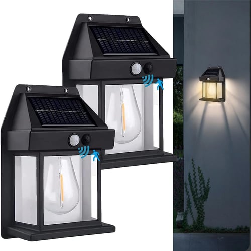 Solar Seren™ Solar-powered outdoor wall lamp