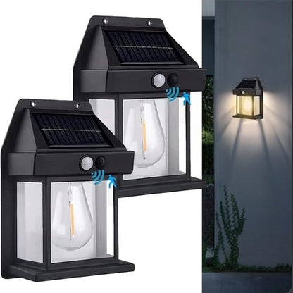 Solar Seren™ Solar-powered outdoor wall lamp