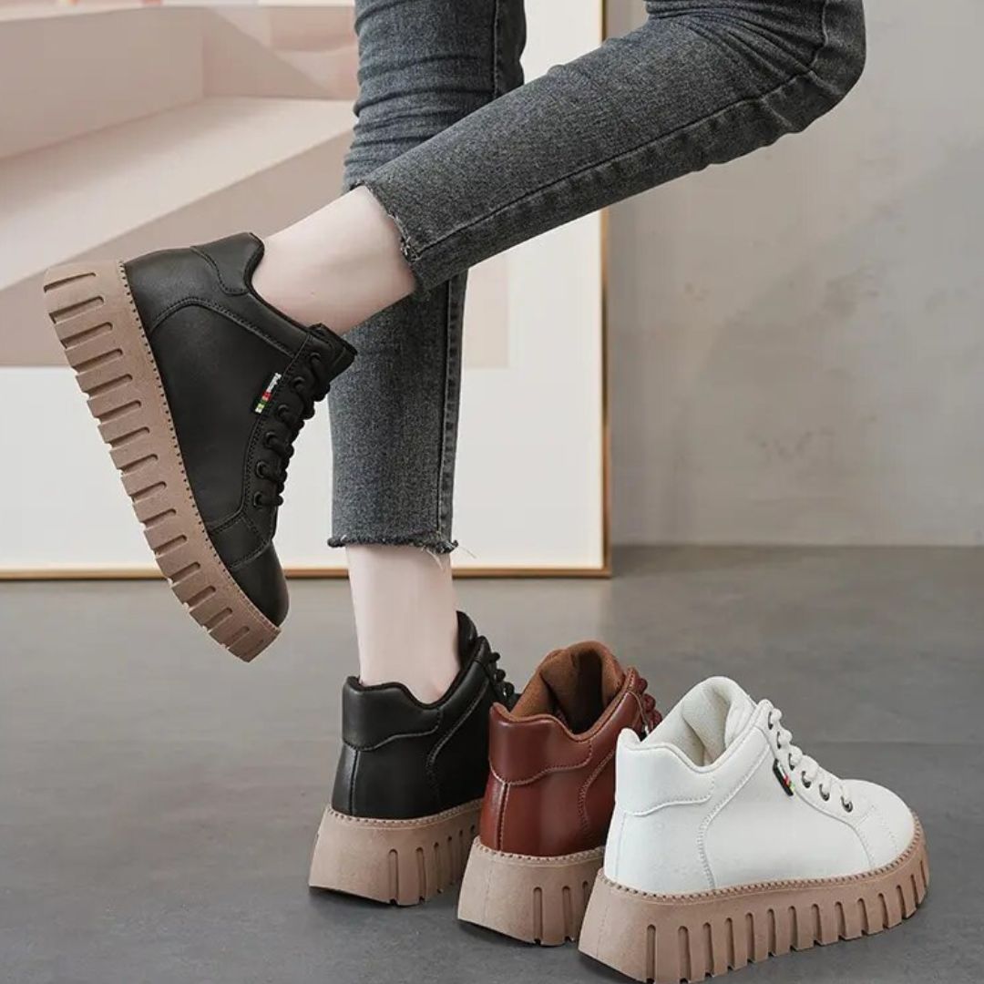 Helena Fashroa™️ Supportive, comfortable shoes with a high sole