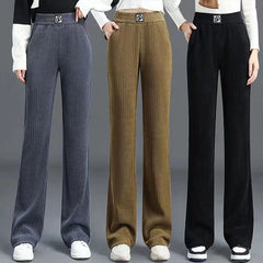 Rufina Spada™ Warm trousers with elasticated waist