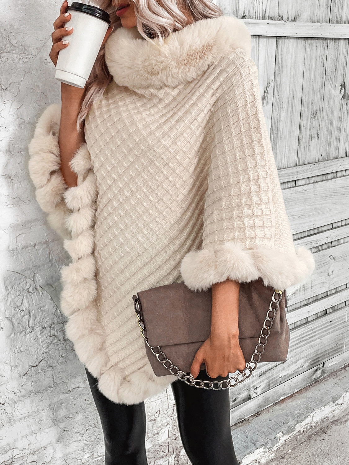 Raffaela™️ Winter poncho