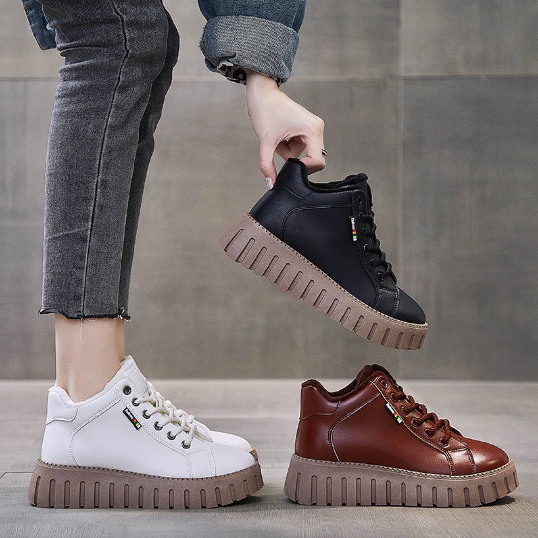 Helena Fashroa™️ Supportive, comfortable shoes with a high sole