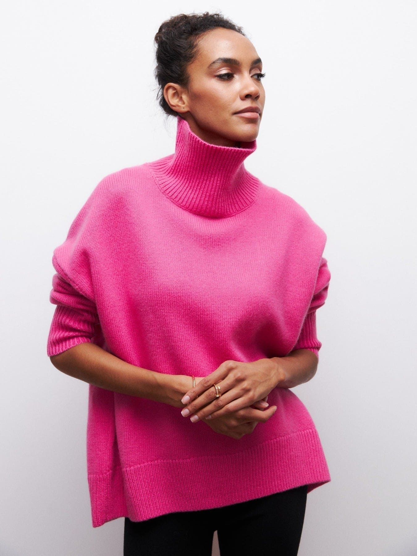 Rita™ Fashionable, warm turtleneck sweater