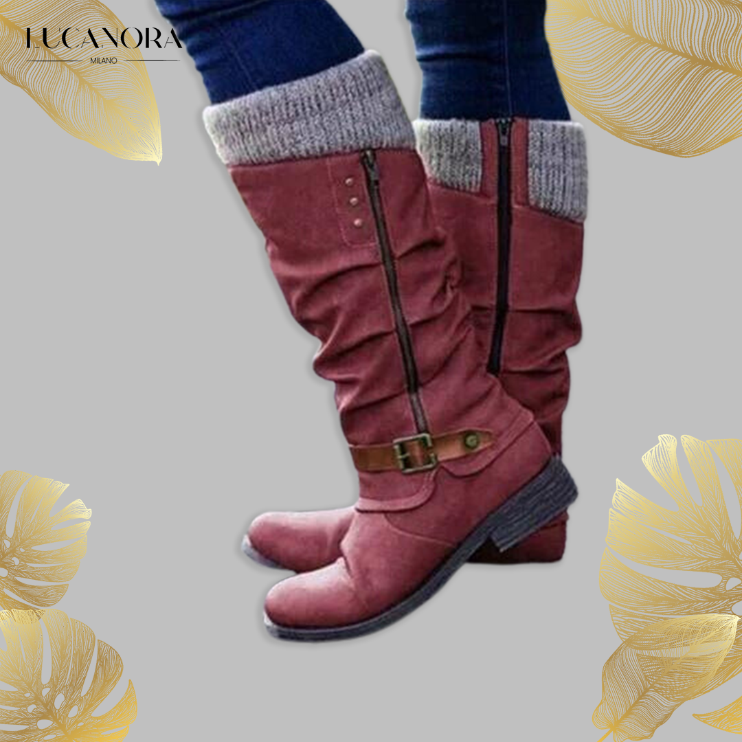 Alais Monet™ High winter boots with a zipper
