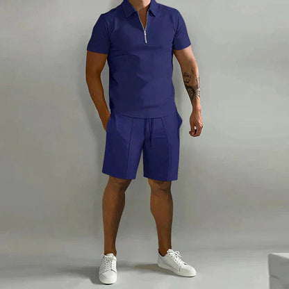 Aleandro Porchia™ Men's Casual Polo and Short Set