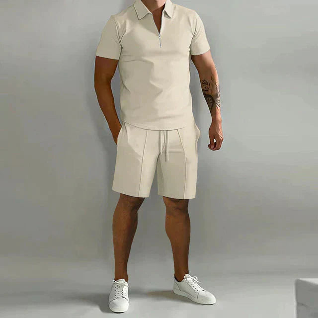 Aleandro Porchia™ Men's Casual Polo and Short Set
