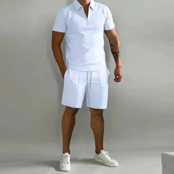 Aleandro Porchia™ Men's Casual Polo and Short Set
