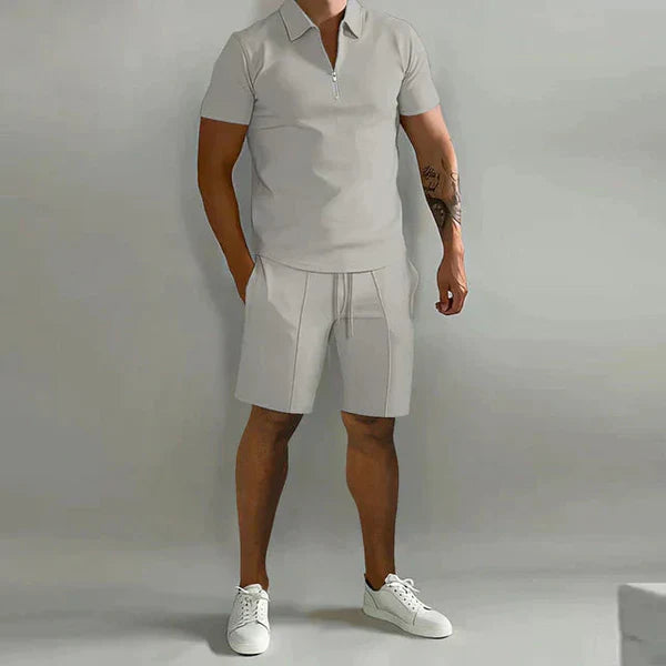 Aleandro Porchia™ Men's Casual Polo and Short Set