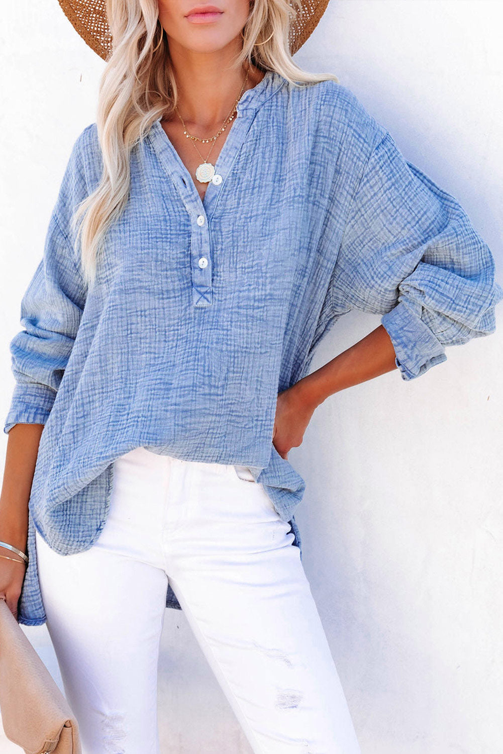 Alessia Belfi™ Women's Casual Button Down Shirt