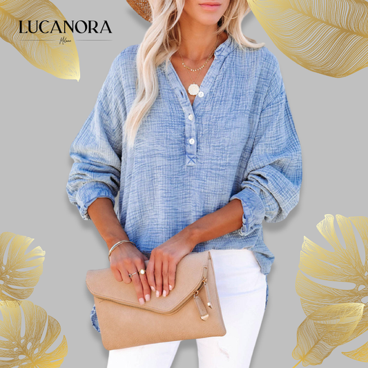 Alessia Belfi™ Women's Casual Button Down Shirt