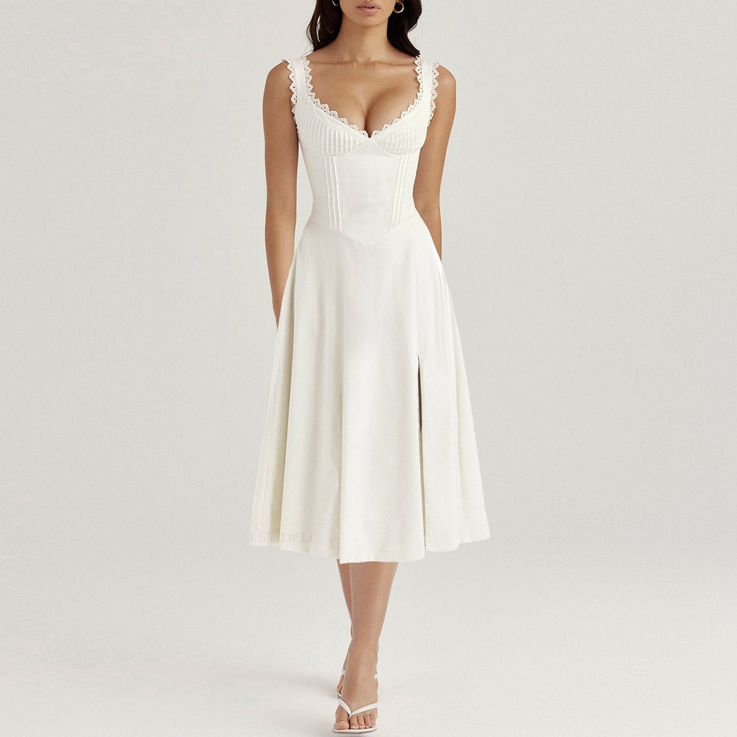 Angelica™️ Midi elegant dress