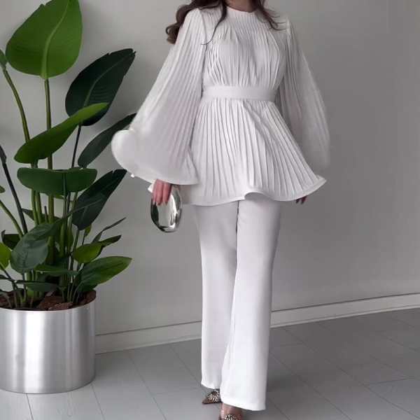 Apollina Fiacco™ Pleated Two-Piece Set