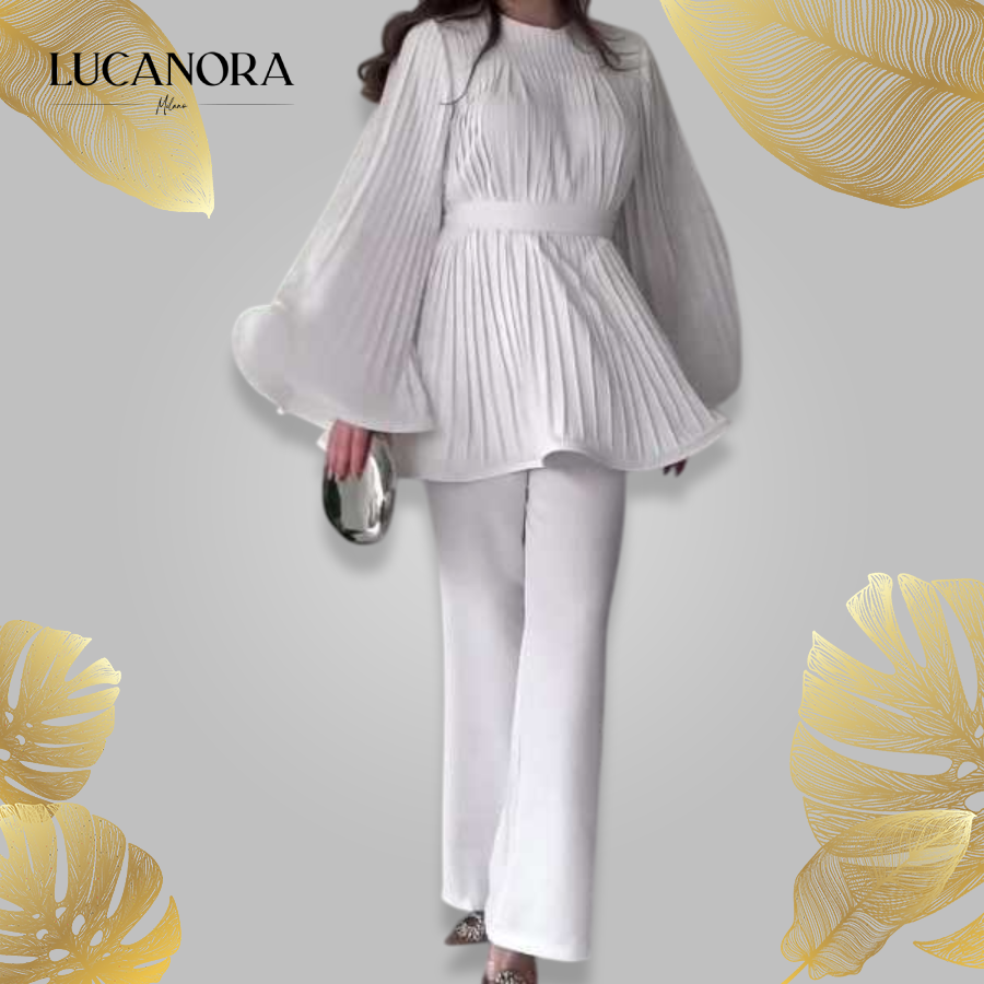 Apollina Fiacco™ Pleated Two-Piece Set