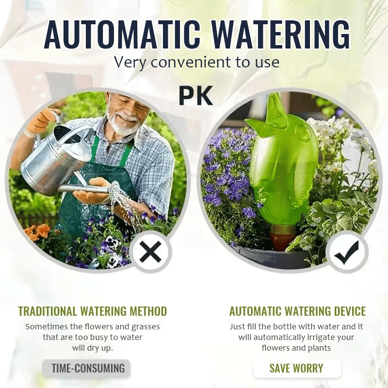 AquaNest™ Cute Bird Self-Watering Stakes