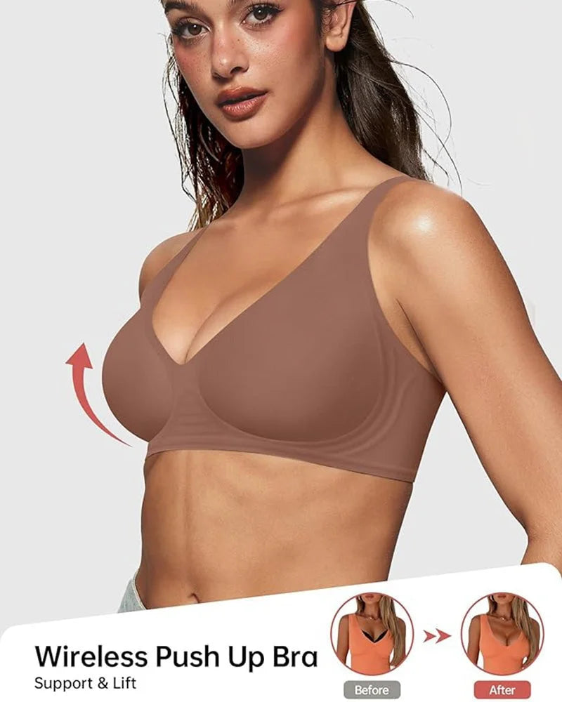 Arianna Nova™ Wireless Bra Deep V Push Up