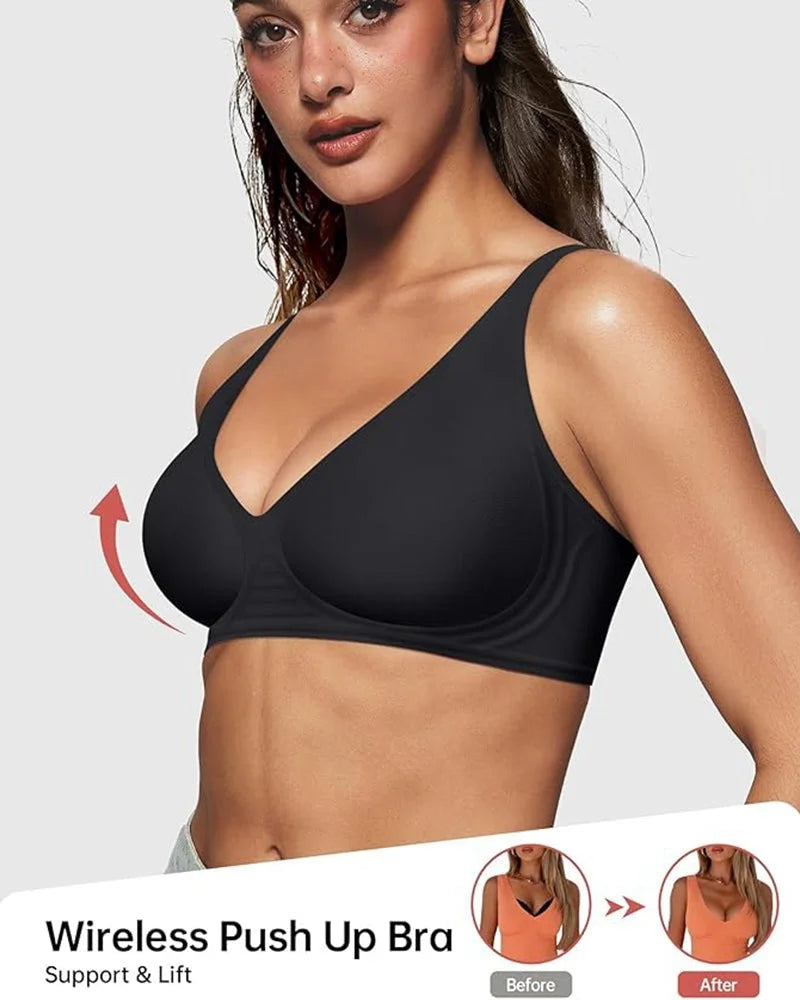 Arianna Nova™ Wireless Bra Deep V Push Up
