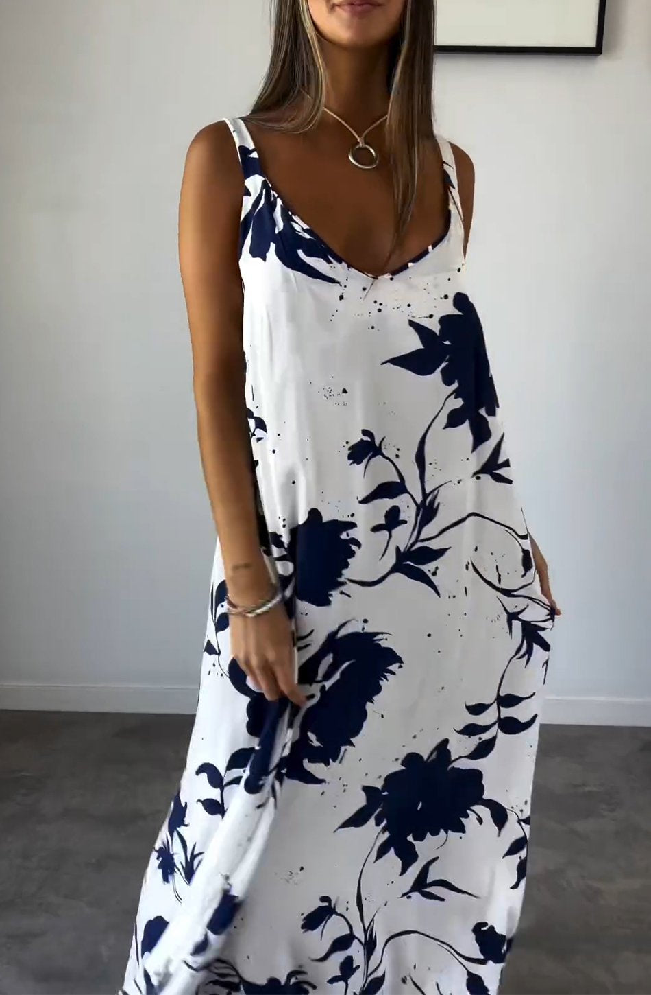 Athena Frazer™ Women's summer dress with print