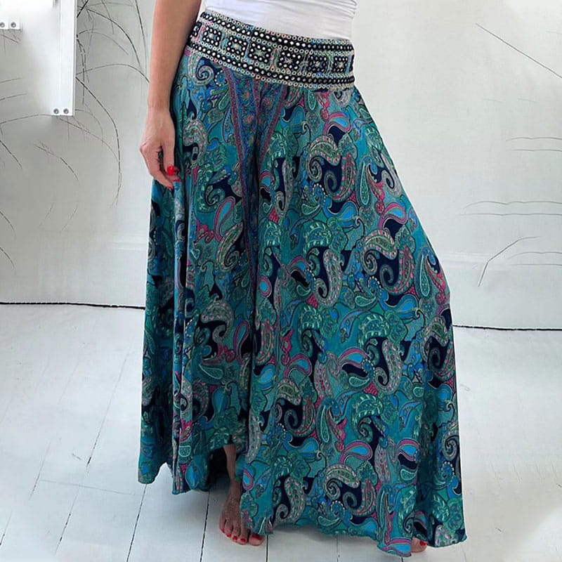 Avery™ Wide trousers with print