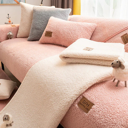 CuddlyCouch™️ Comfortable wool sofa covers