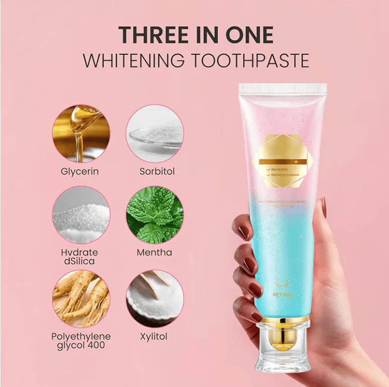 BioWhite™ Whitening toothpaste with niacinamide
