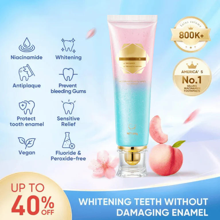 BioWhite™ Whitening toothpaste with niacinamide