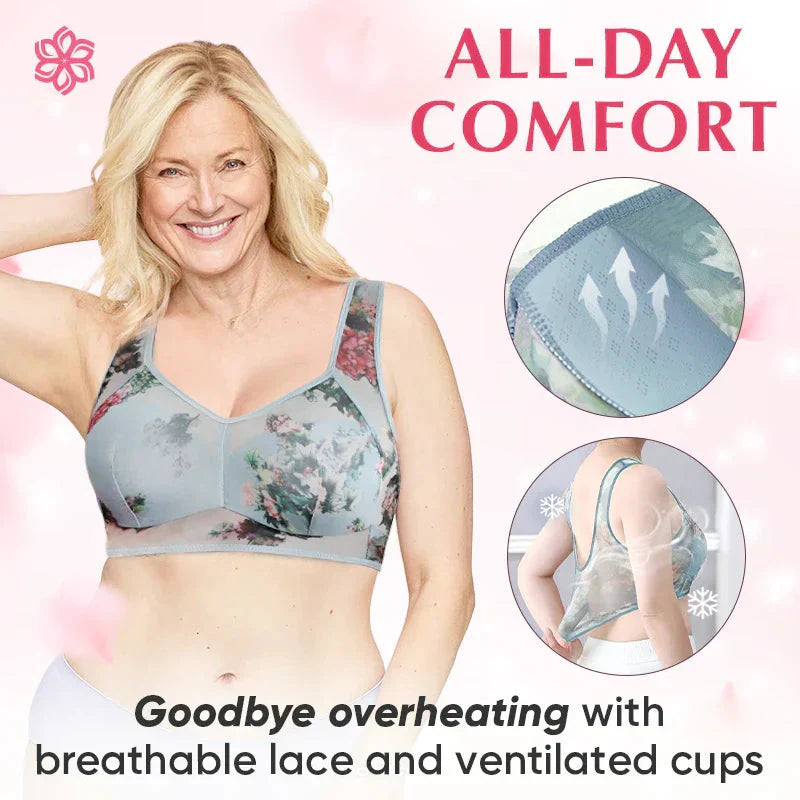 Bloom Bra™ Comfortable lace bra
