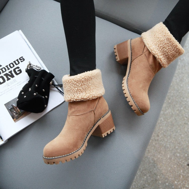 Angeline Bellamy™️ Stylish, warm woolen winter boots