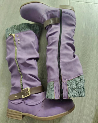 Alais Monet™ High winter boots with a zipper