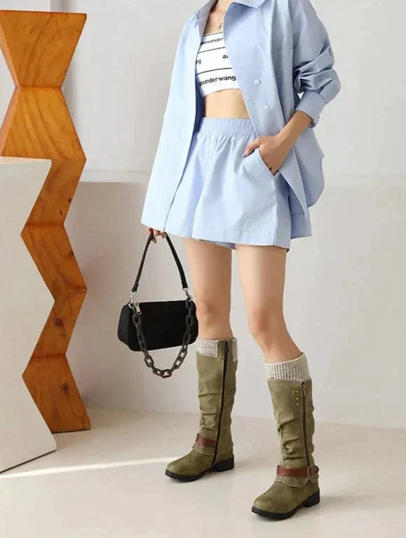 Arizona™ Over-the-knee boots made of artificial leather