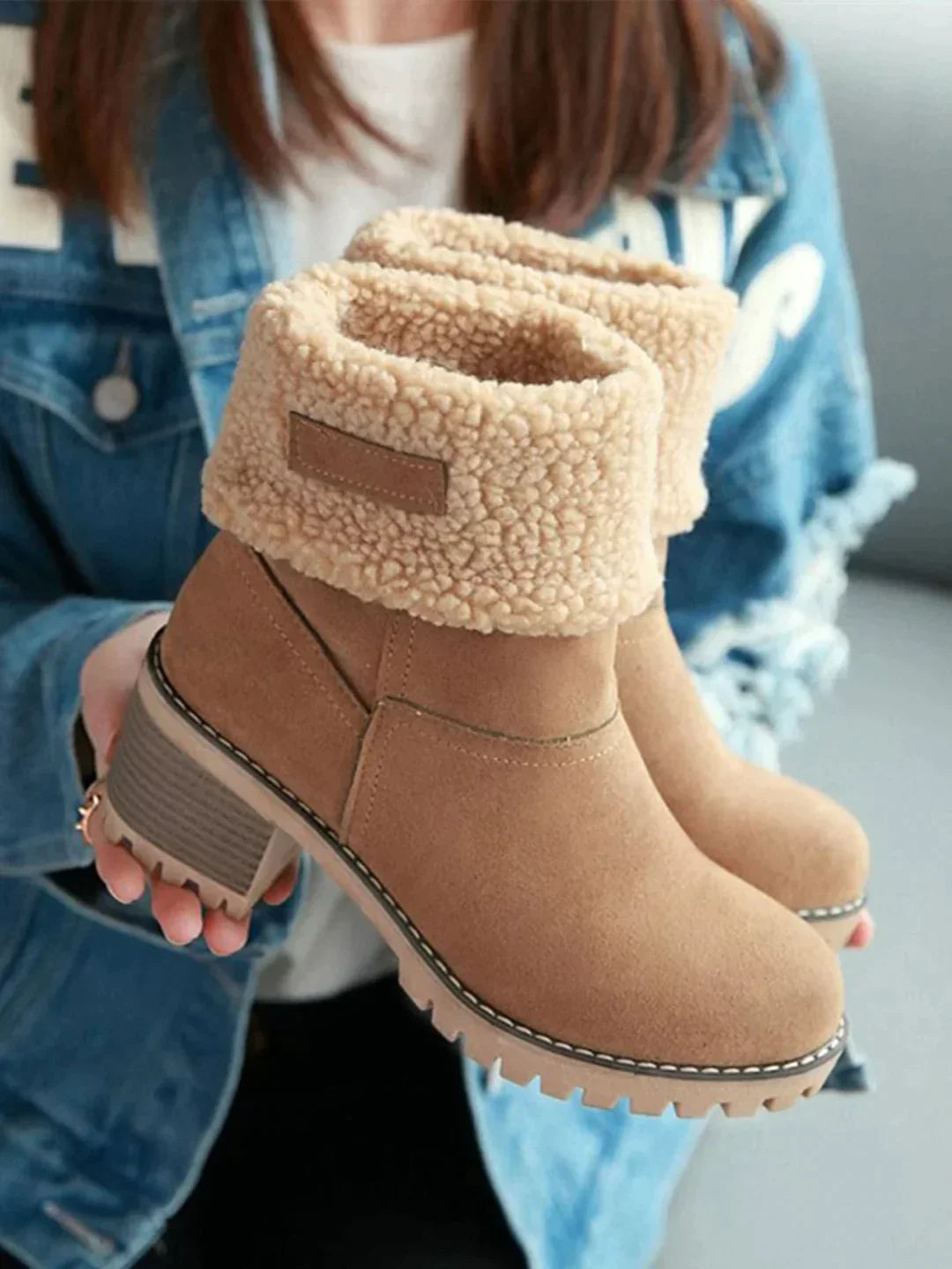 Angeline Bellamy™️ Stylish, warm woolen winter boots