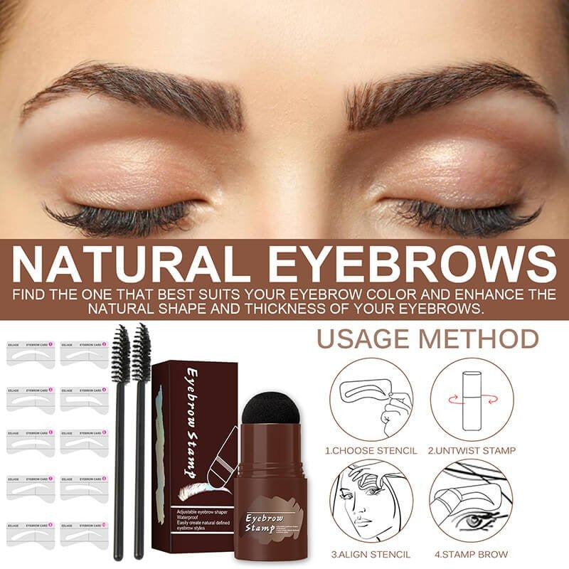 BrowStamp™ Precision Brow Stencil Stamp Set