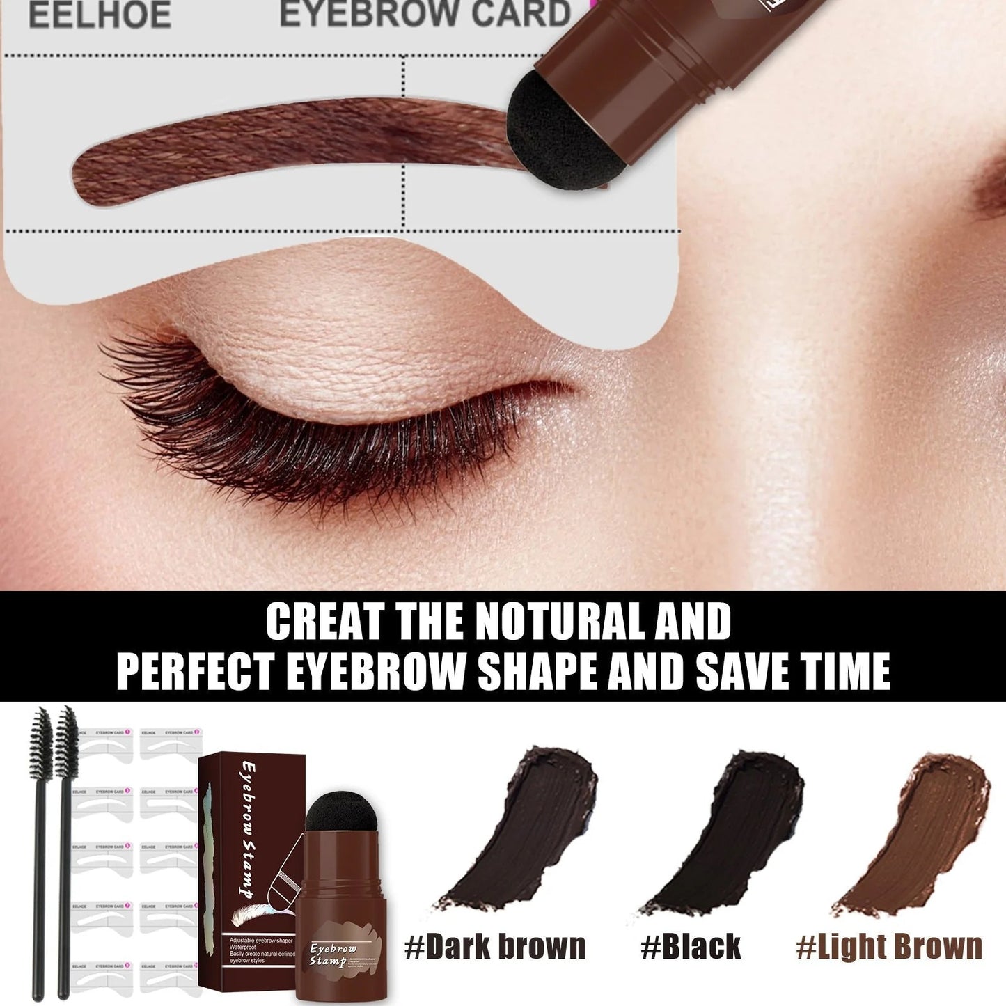 BrowStamp™ Precision Brow Stencil Stamp Set